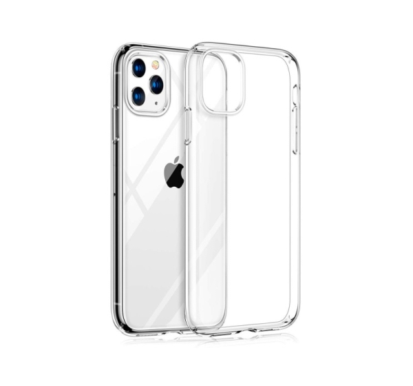 Evelatus Apple iPhone 11 Pro Clear Silicone Case 1.5mm TPU Transparent