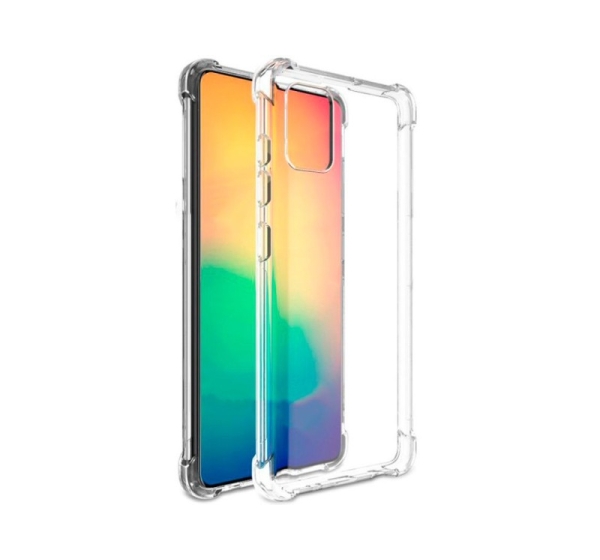 Evelatus Samsung Galaxy S20 Plus Military Shockproof Silicone Case TPU Transparent