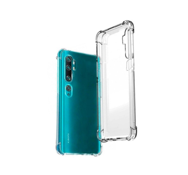 Evelatus Xiaomi Mi Note 10 / Mi Note 10 Pro Military Shockproof Silicone Case TPU Transparent