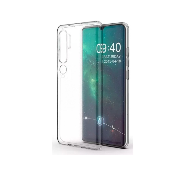 Evelatus Xiaomi Mi Note 10 / Mi Note 10 Pro Clear Silicone Case 1.5mm TPU Transparent