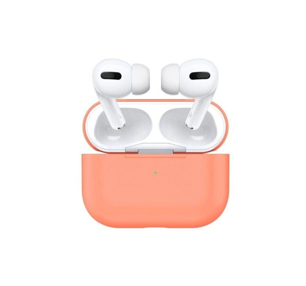 - Apple Чехол for AirPods Pro Silicone Papaya