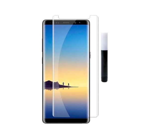 Evelatus Samsung Galaxy Note 8 Clear Glass UV + Glue