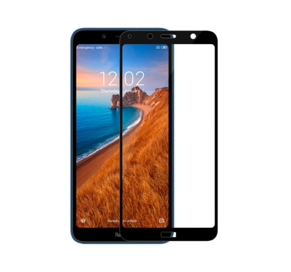 iLike Xiaomi Redmi 7a 2.5D Black Frame Full Glue