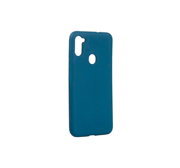 Evelatus Samsung Galaxy A11 Nano Silicone Case Soft Touch TPU Blue