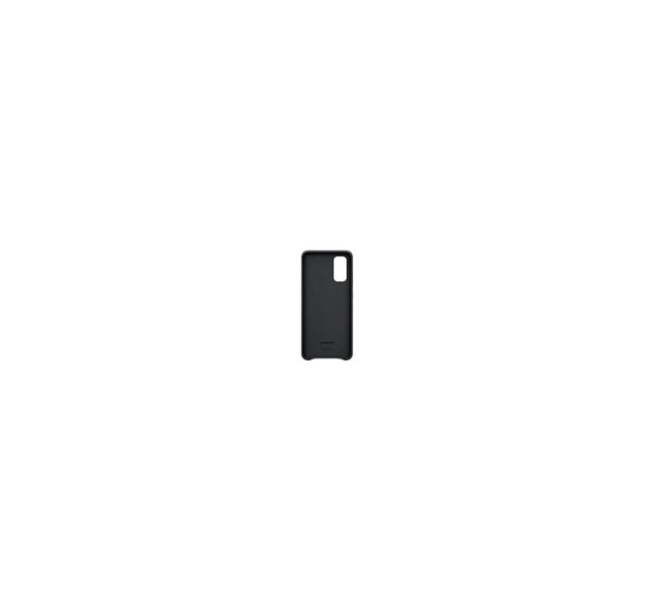 Samsung - Galaxy S20 Leather Cover Black