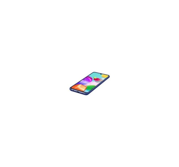 Samsung - Galaxy A41 Silicone Cover case Blue
