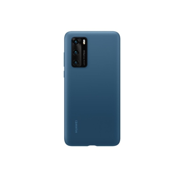 Huawei P40 Silicone case Blue