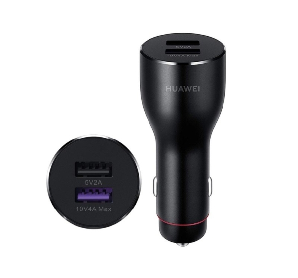 Huawei Car Charger Super Charge Dual Port 40W Black