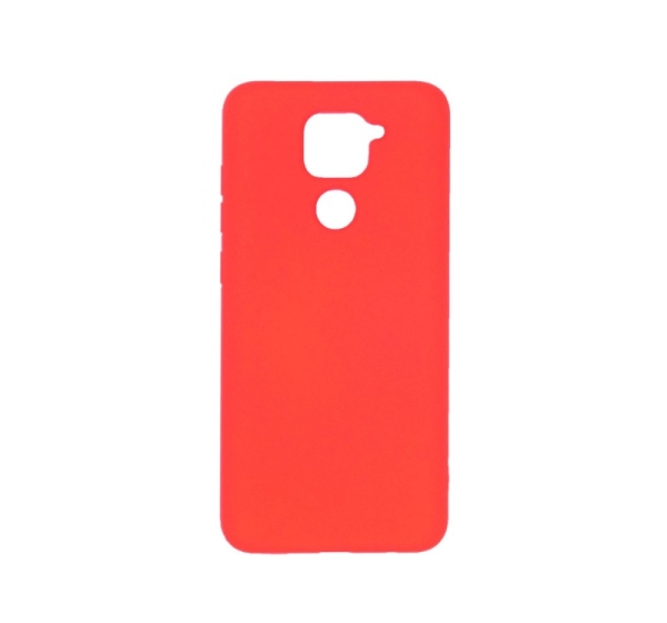 Evelatus Xiaomi Redmi Note 9 Nano Silicone Case Soft Touch TPU Red