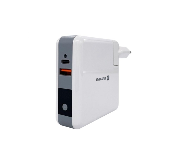 Evelatus Travel adapter Wireless Charger EWC06 White