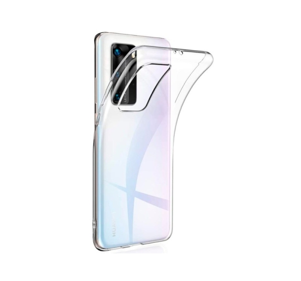 Evelatus Huawei P40 Clear Silicone Case 1.5mm TPU Transparent