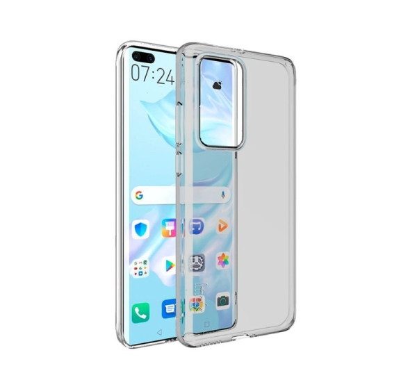 Evelatus Huawei P40 Pro Clear Silicone Case 1.5mm TPU Transparent