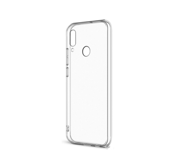 Evelatus Huawei Huawei Y7 2019 Clear Silicone Case 1.5mm TPU Transparent