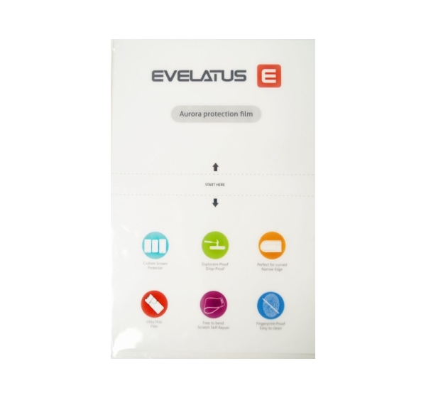 Evelatus Universal Universal Aurora Colorful Protection Film for Screen Cutter