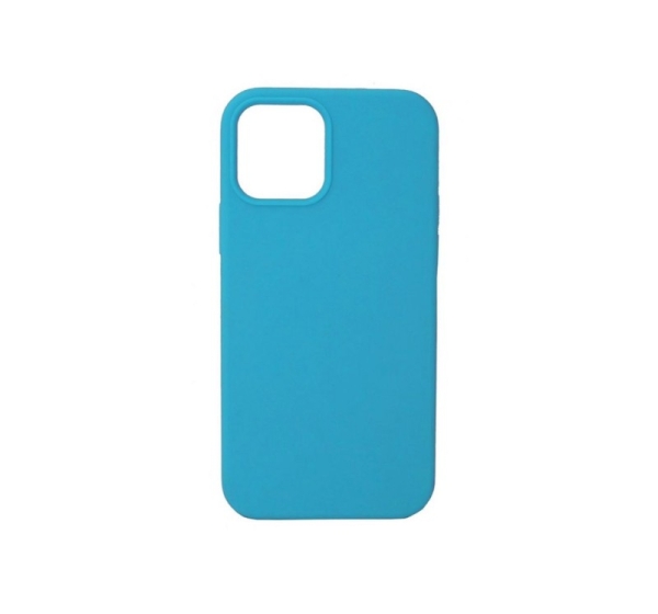 Evelatus Apple iPhone 12/12 Pro Premium Soft Touch Silicone Case Sky Blue