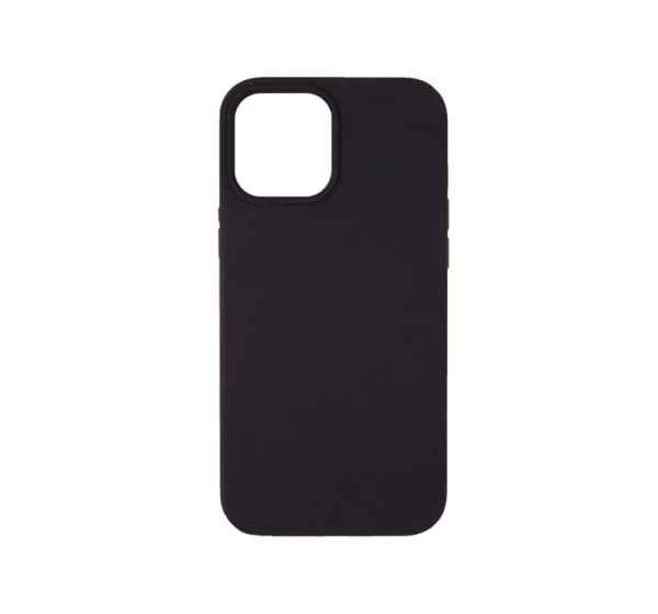 Evelatus Apple iPhone 12 Pro Max Premium Soft Touch Silicone Case Black