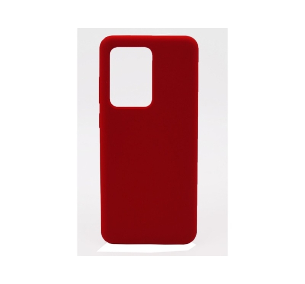 Evelatus Samsung Galaxy S20 Ultra Premium Soft Touch Silicone Case Red