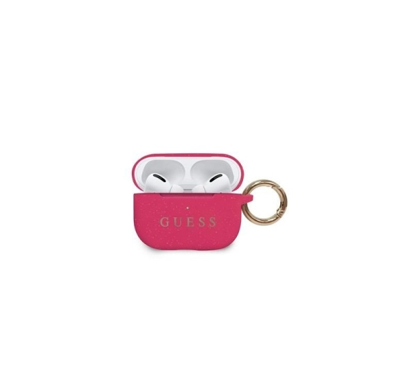 Guess -  AirPods Pro Silicone case Fuchsia