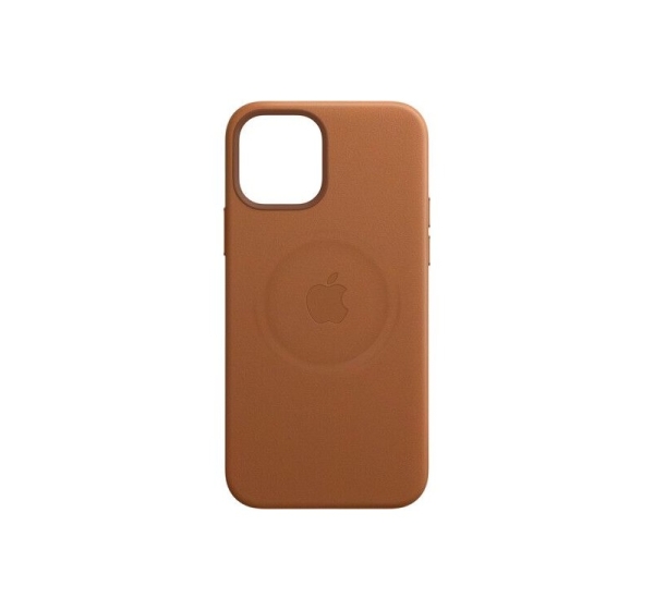 Apple Leather Case with MagSafe for iPhone 12 mini California Poppy