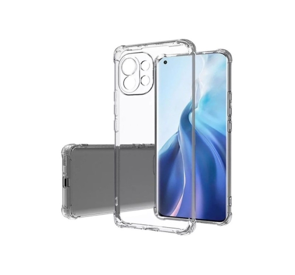Evelatus Xiaomi Mi 11 Military Shockproof Silicone Case TPU Transparent