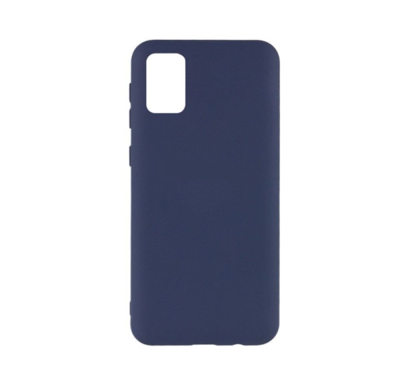 Evelatus Samsung Galaxy A02s Nano Silicone Case Soft Touch TPU Midnight Blue