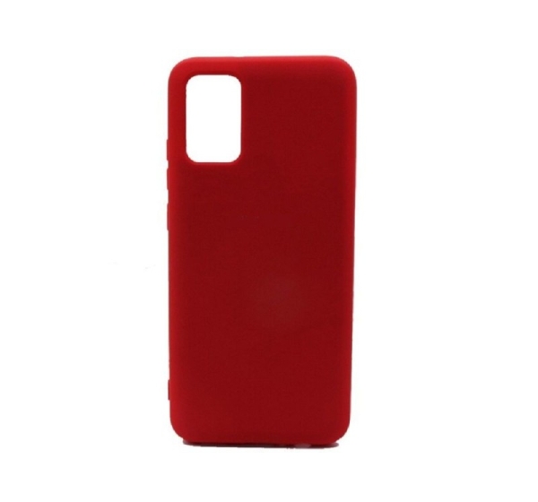 Evelatus Samsung Galaxy A02s Nano Silicone Case Soft Touch TPU Red