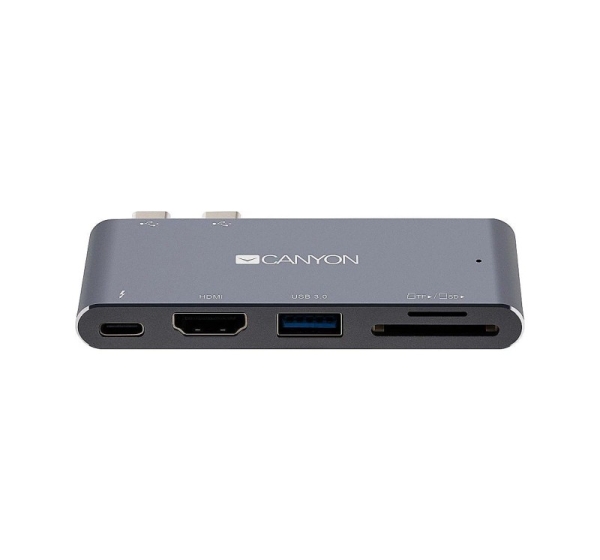 Canyon DS-5 Multiport Docking Station with 5 port Space Gray