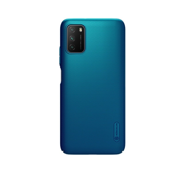 Nillkin Xiaomi Poco M3 Super Frosted Cover Peacock Blue