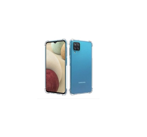 Evelatus Samsung Galaxy A22 5G Military Shockproof Silicone Case TPU Transparent