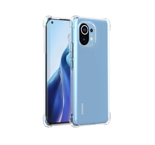 Evelatus Xiaomi Mi 11 Military Shockproof Silicone Case TPU Transparent