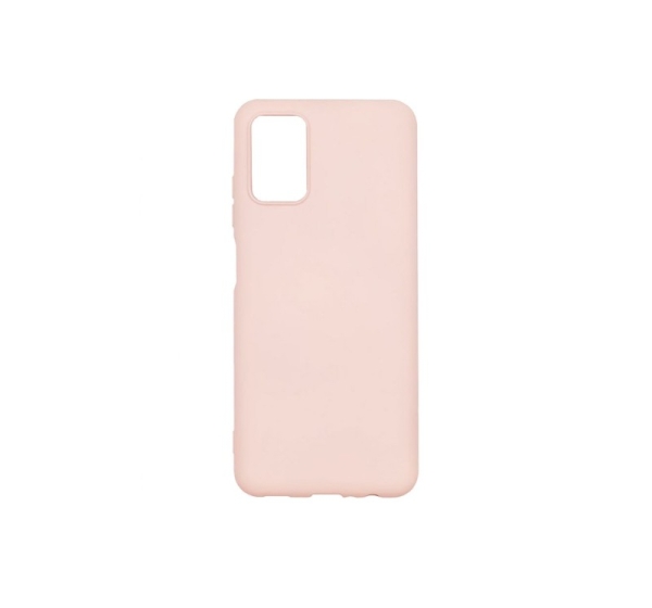Evelatus Samsung Galaxy A03s Nano Silicone Case Soft Touch TPU Beige