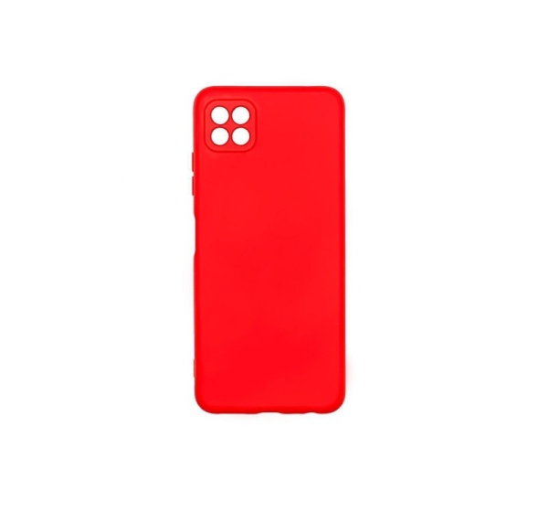 Evelatus Samsung Galaxy A22 5G Nano Silicone Case Soft Touch TPU Red