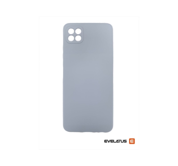 Evelatus Samsung Galaxy A22 5G Premium Soft Touch Silicone Case Grey