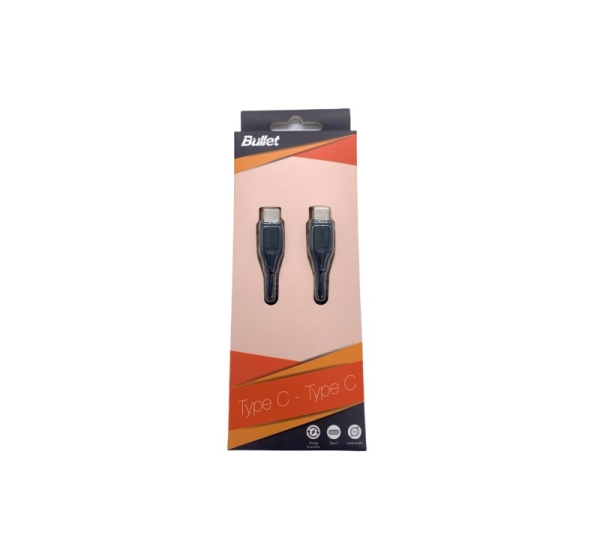 - BULLET Type C - Type C 1m, 2.4A Black