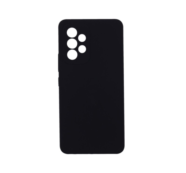 Evelatus Samsung Galaxy A73 5G Premium Soft Touch Silicone Case Black