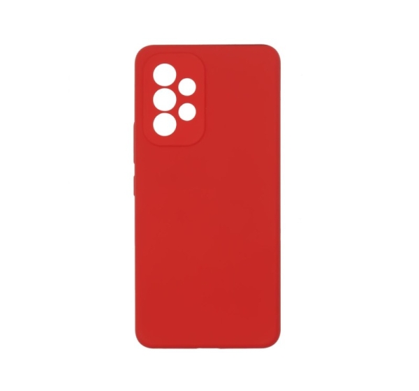 Evelatus Samsung Galaxy A73 5G Premium Soft Touch Silicone Case Chinese red