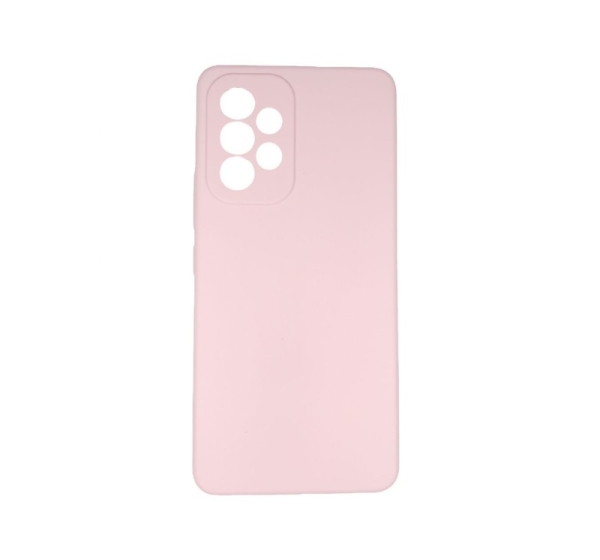 Evelatus Samsung Galaxy A73 5G Premium Soft TouchSilicone Case Pink Sand