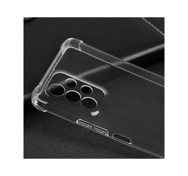 Evelatus Samsung Galaxy A73 5G Military Shockproof Silicone Case TPU Transparent