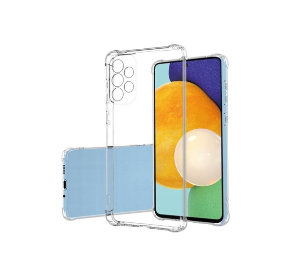 Evelatus Samsung Galaxy A53 5G Military Shockproof Silicone Case TPU Transparent