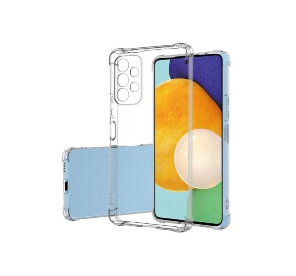 Evelatus Samsung Galaxy A13 4G LTE Military Shockproof Silicone Case TPU Transparent