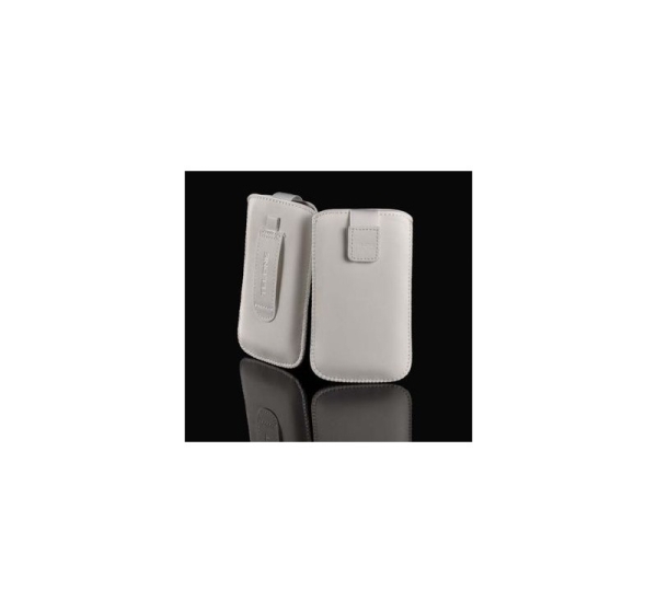 iLike Universal Leather Pocket Case XS White