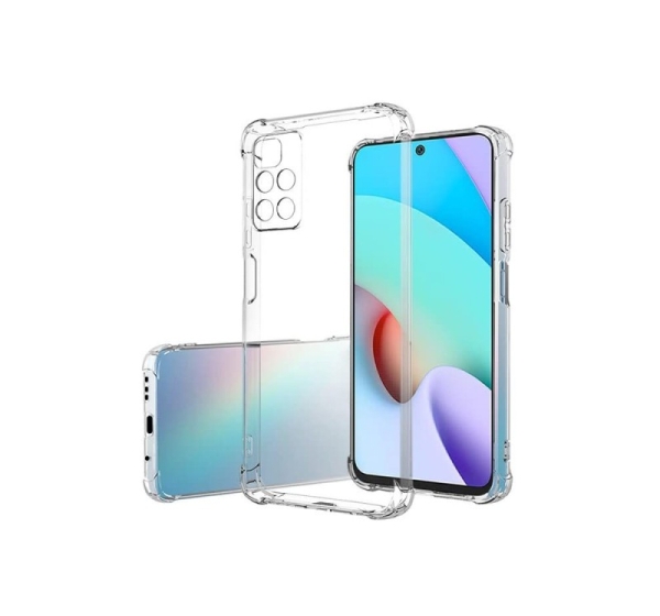 Evelatus Xiaomi Poco M4 Pro 5G Military Shockproof Silicone Case TPU Transparent