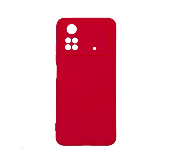 Evelatus Xiaomi Poco M4 Pro Nano Silicone Case Soft Touch TPU Red