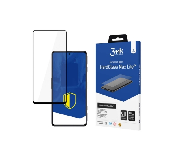 3MK Xiaomi POCO F4 GT/Redmi K50 GE Black - HardGlass Max Lite