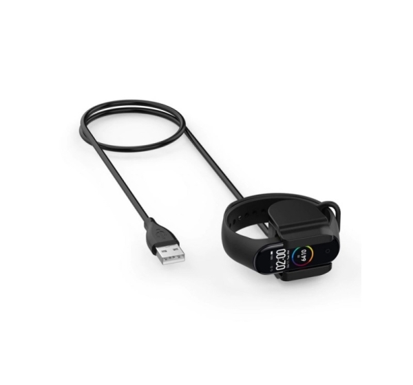 Tactical Xiaomi Mi Band 4 USB Charging Cable Clip Black