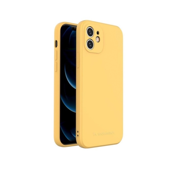 Wozinsky Apple iPhone XS Max Silicone Case Yellow