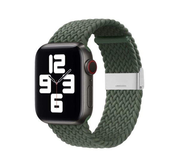 iLike Watch 38/40/41mm Braided Fabric Strap Green