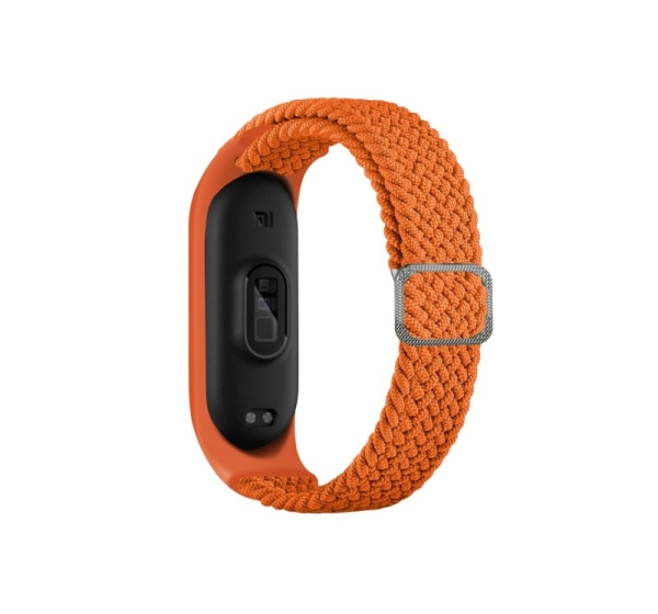 iLike Mi Band 3/4/5/6 Braided Fabric Strap Orange