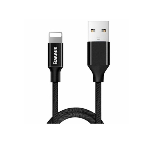 Baseus   Cable Yiven USB - Lightning 1,2 m 2A Black
