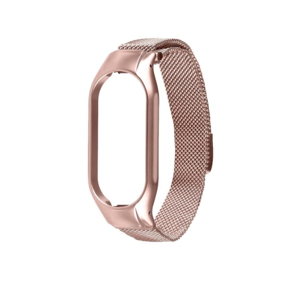 Tactical Xiaomi Loop Magnetic Steel Band Mi Band 7 Rose
